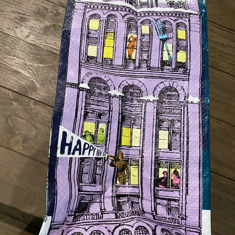 Trader Joe's 2016 Moon Reusable Bag Limited Edition Happy New Year Moon NEW NWOT - Picture 8 of 16